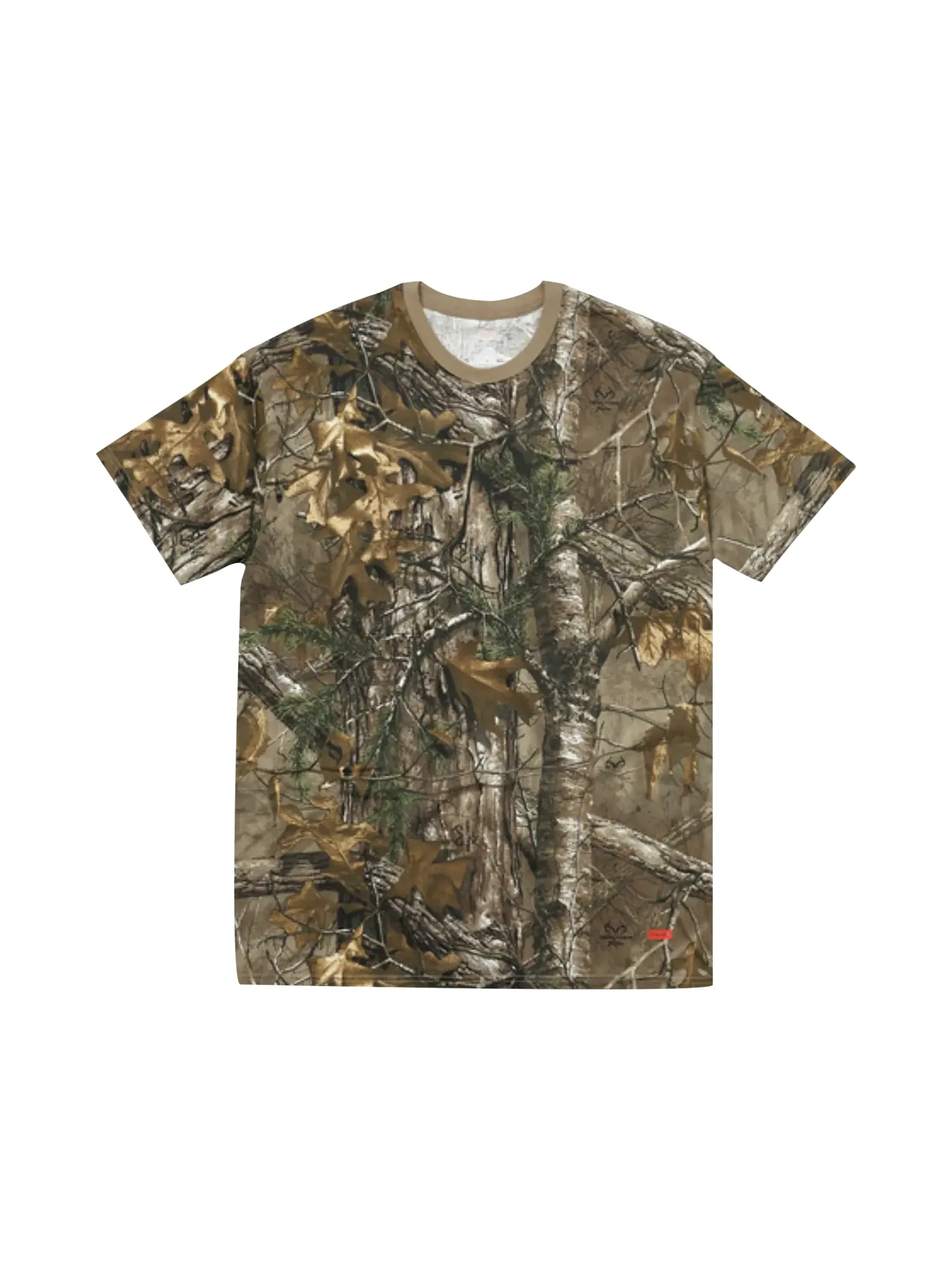 Футболка Supreme x Hanes Realtree Tagless, камуфляжный — изображение 1 из 1, настоящее дерево