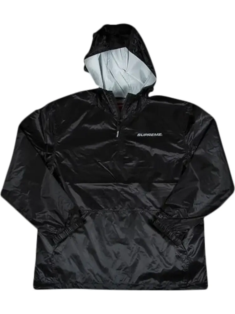 Пуловер Supreme Packable Ripstop Pullover 'Black' — изображение 1 из 1, черный