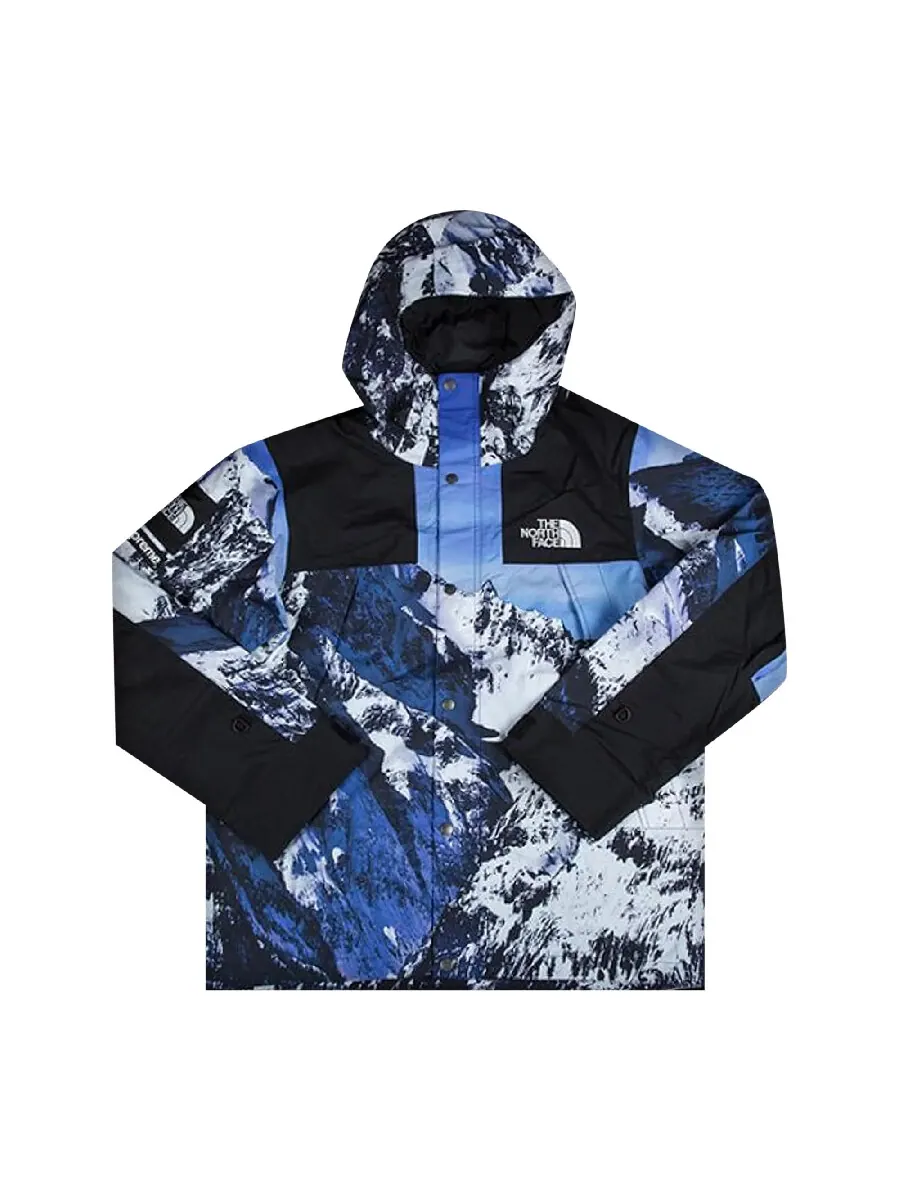 Парка Supreme x The North Face Mountain — изображение 1 из 1, синий