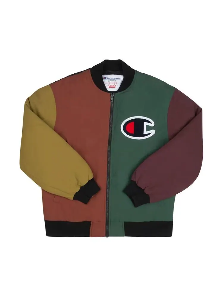 Куртка Supreme x Champion Color Blocked Jacket Multicolor — изображение 1 из 2, мульти