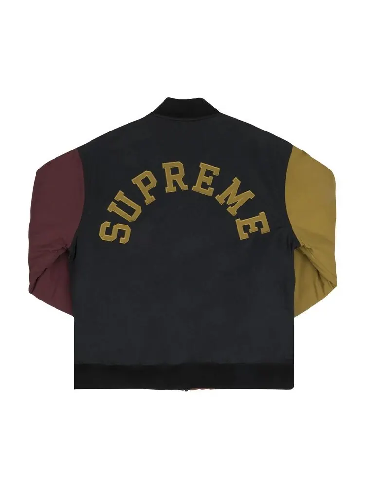 Куртка Supreme x Champion Color Blocked Jacket Multicolor — изображение 2 из 2, мульти