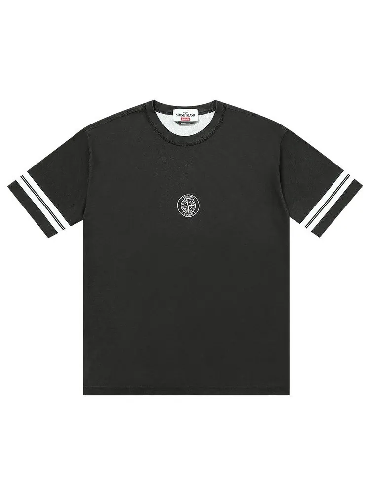 Топ Supreme x Stone Island Short-Sleeve Top — изображение 1 из 1, черный