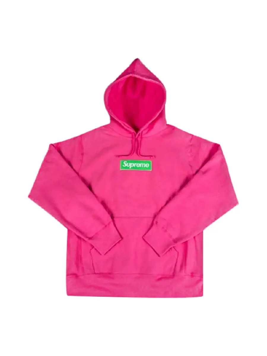 Худи Supreme Logo Hooded — изображение 1 из 1, фиолетовый