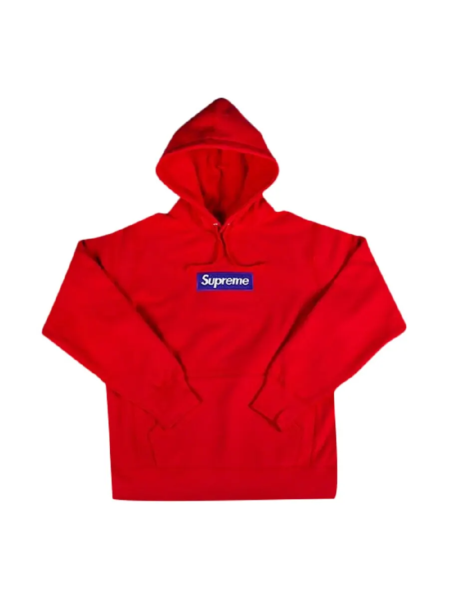 Худи Supreme Logo Hooded — изображение 1 из 1, красный