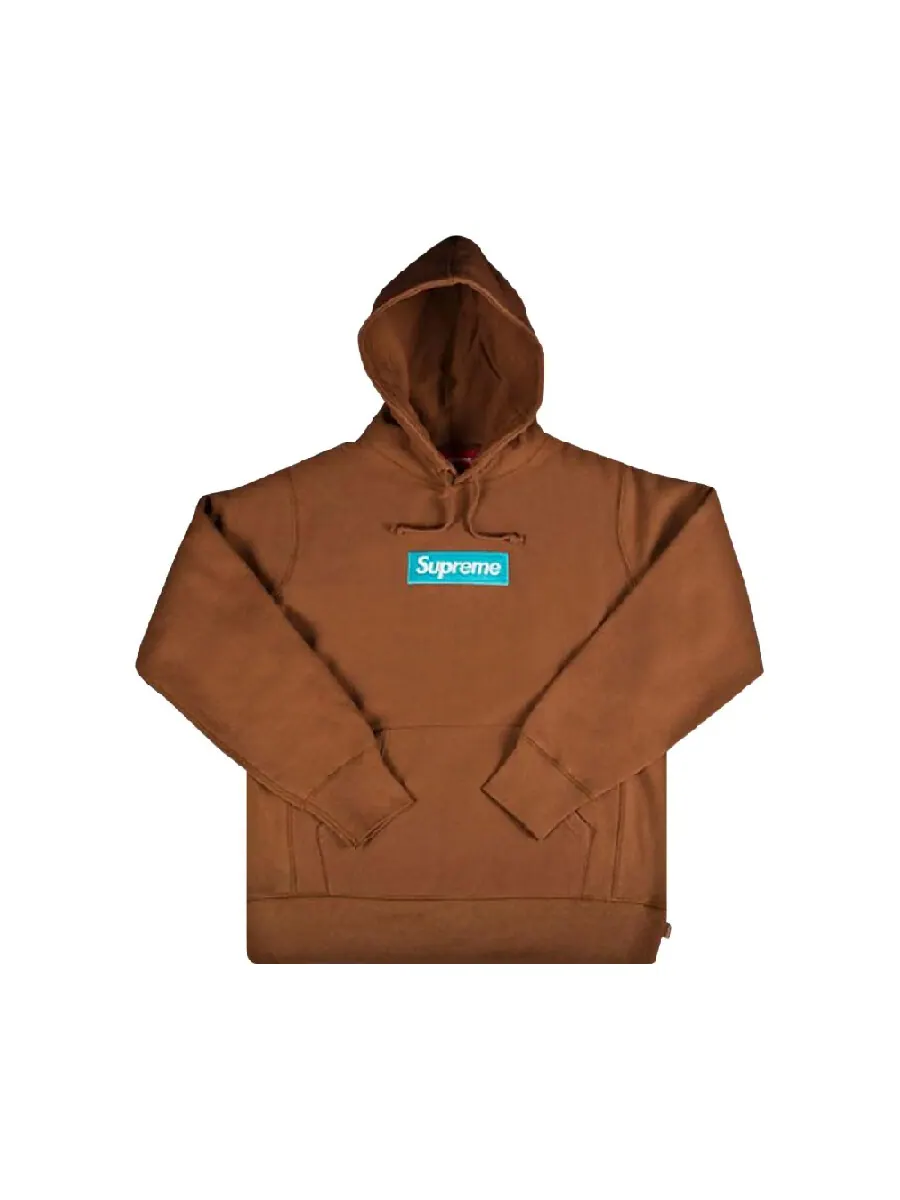 Худи Supreme Logo Hooded — изображение 1 из 1, оранжевый