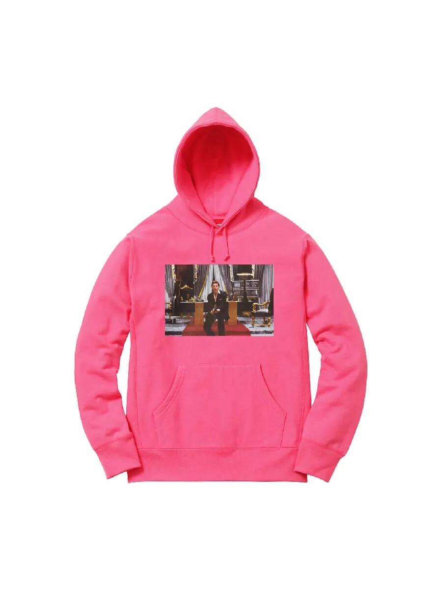 Худи Supreme Scarface Friend Sweatshirt — изображение 1 из 2, фиолетовый