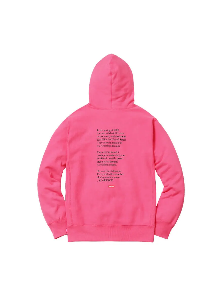 Худи Supreme Scarface Friend Sweatshirt — изображение 2 из 2, фиолетовый
