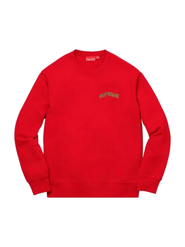 Толстовка Supreme Step Arc Crewneck Red — изображение 1 из 1, красный