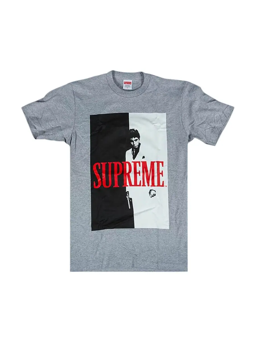 Футболка Supreme Scarface Split — изображение 1 из 2, серый