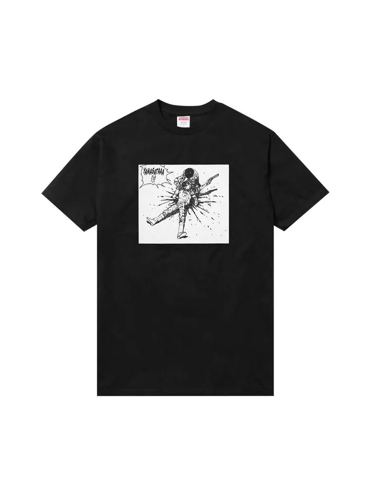 Футболка Supreme Akira Yagamata Tee Black — изображение 1 из 1, черный