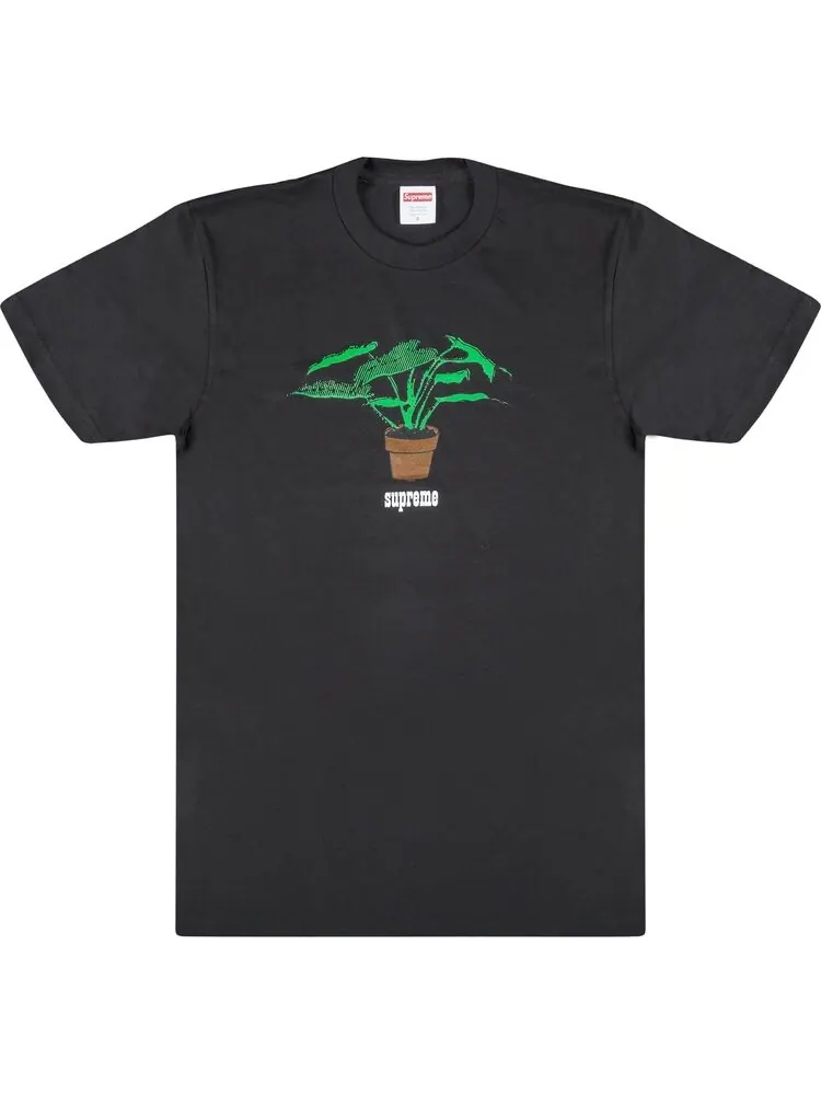 Футболка Supreme Plant T-Shirt 'Black' — изображение 1 из 2, черный