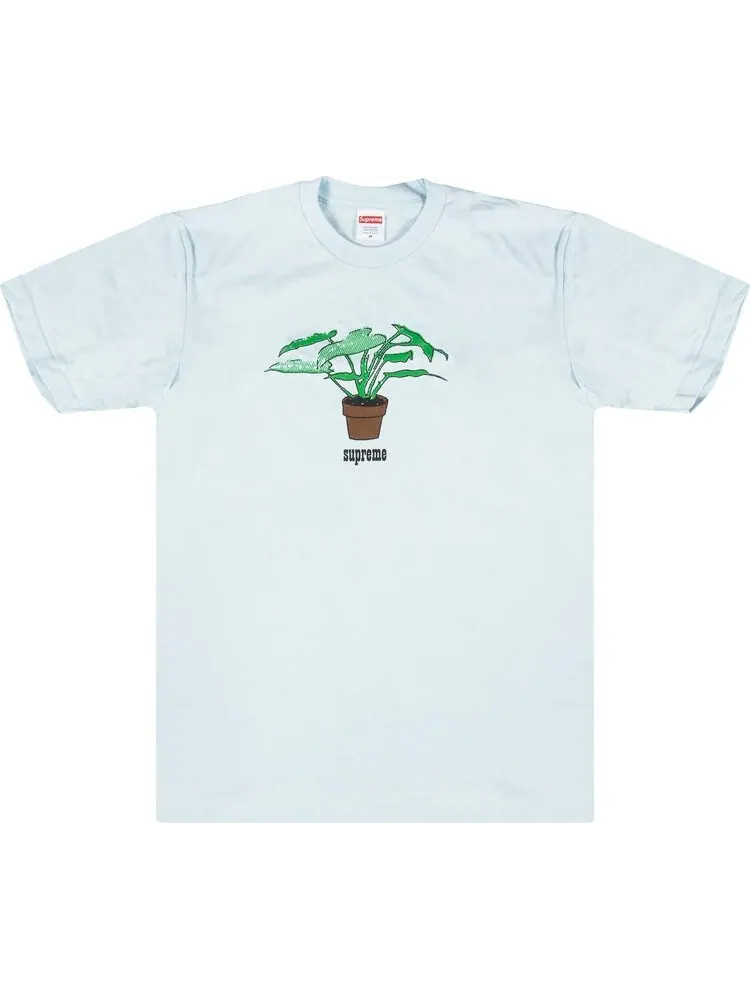 Футболка Supreme Plant T-Shirt 'Blue' — изображение 1 из 2, синий