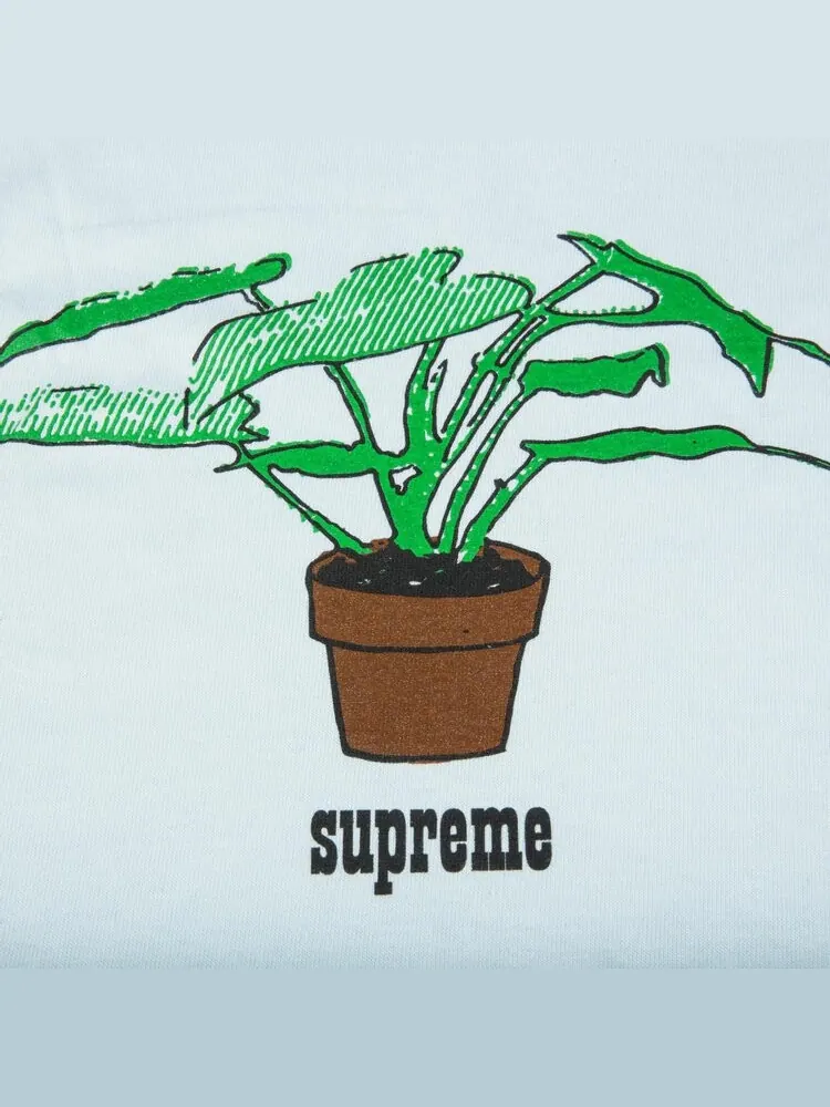 Футболка Supreme Plant T-Shirt 'Blue' — изображение 2 из 2, синий