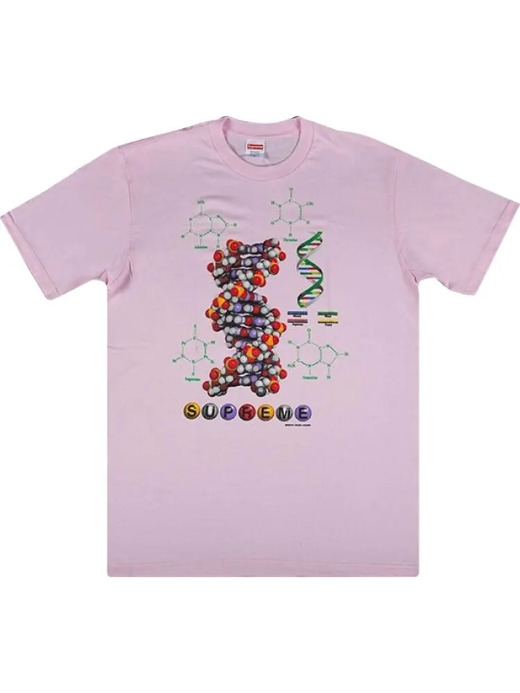 Футболка Supreme DNA Tee 'Light Pink' — изображение 1 из 1, розовый
