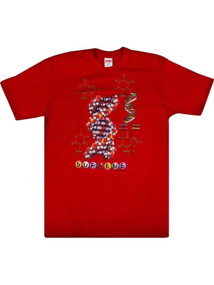 Футболка Supreme DNA Tee 'Red' — изображение 1 из 1, красный