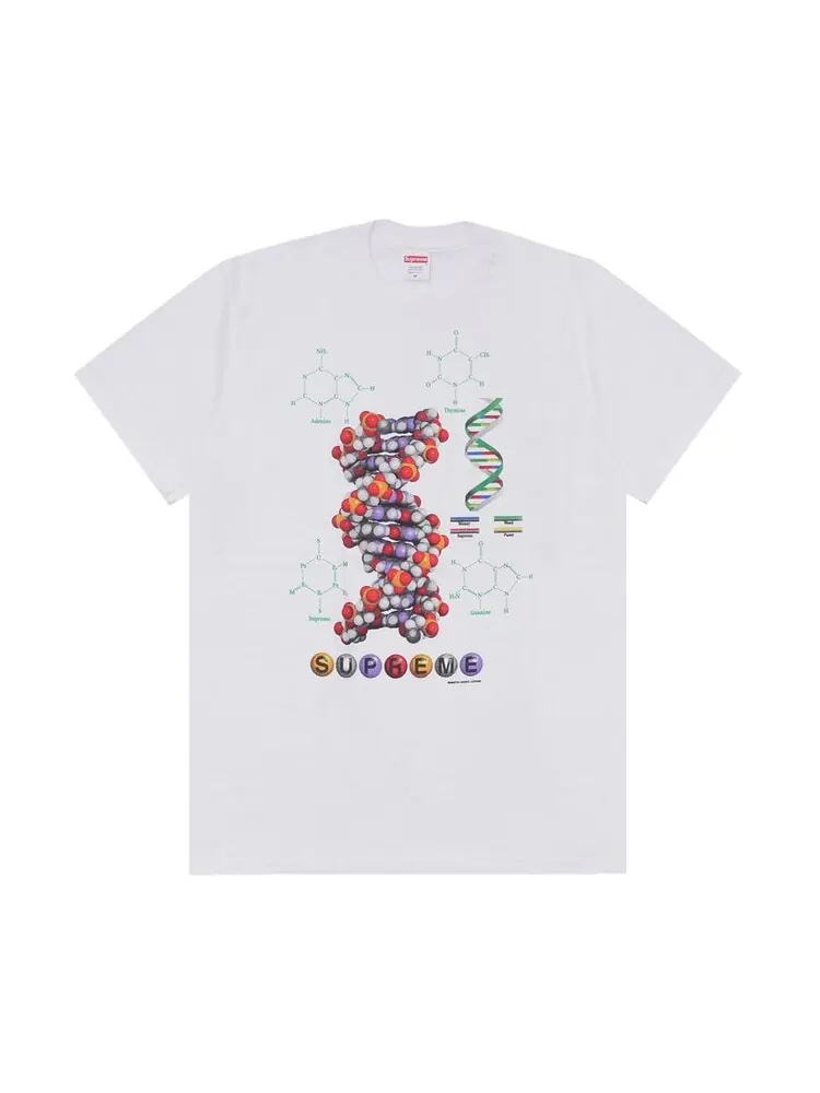 Футболка Supreme DNA Tee 'White' — изображение 1 из 1, белый