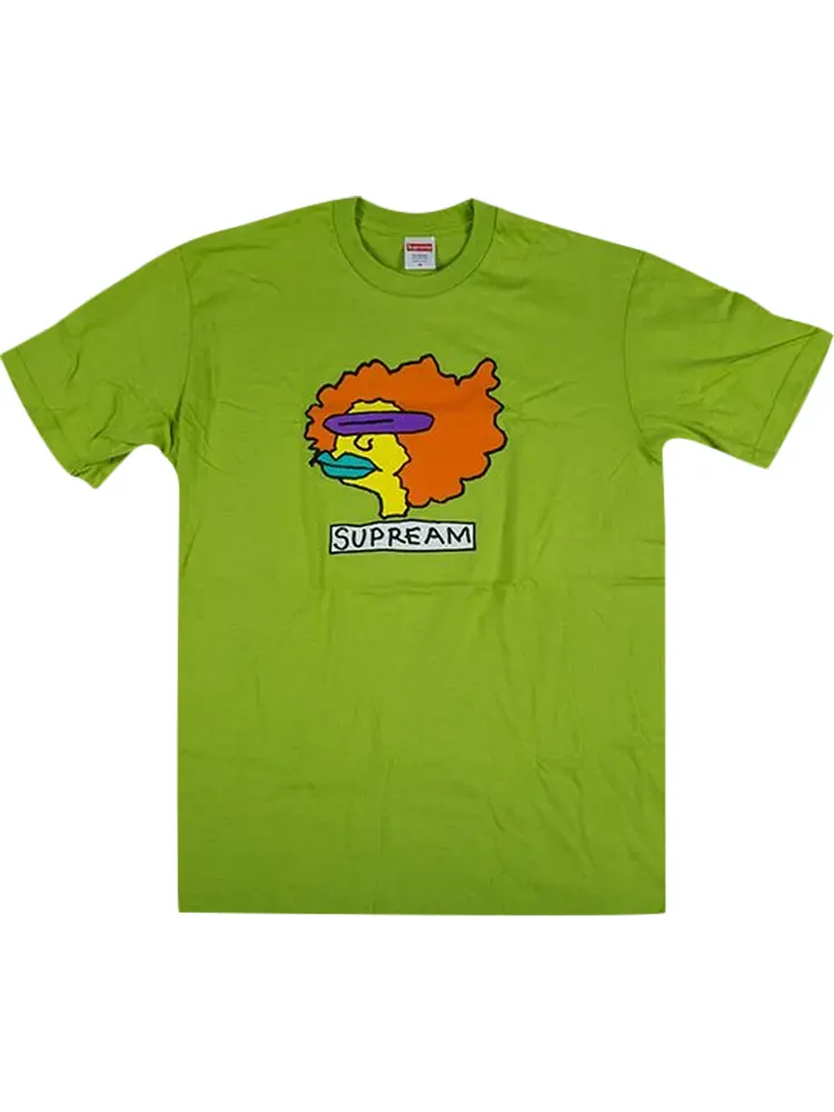 Футболка Supreme Gonz T-Shirt 'Lime' — изображение 1 из 1, зеленый