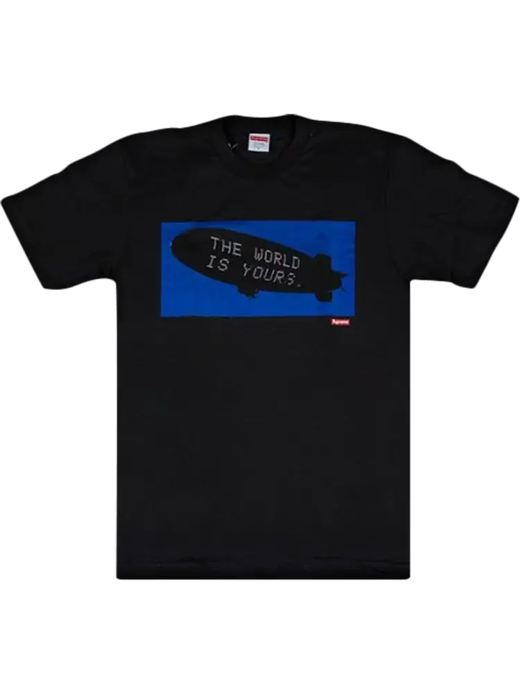 Футболка Supreme Scarface Blimp T-Shirt 'Black' — изображение 1 из 1, черный