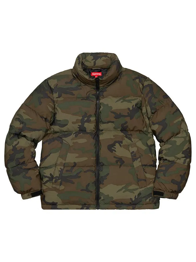 Куртка Supreme Reflective Camo Down Jacket, Woodland Camo — изображение 1 из 3, мульти