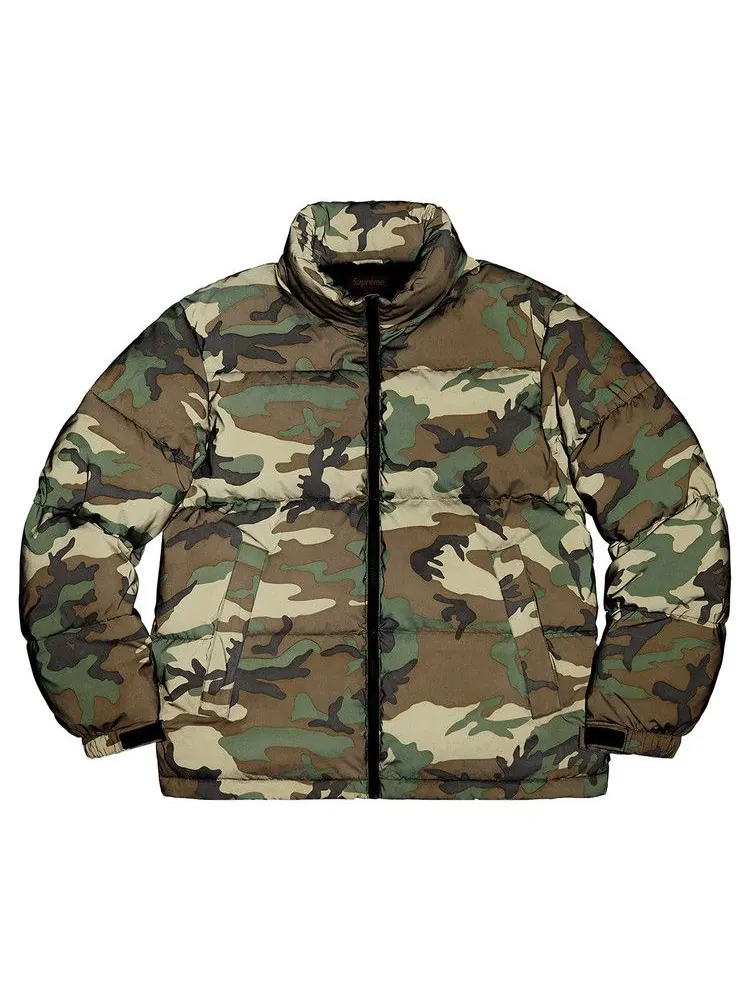 Куртка Supreme Reflective Camo Down Jacket, Woodland Camo — изображение 3 из 3, мульти