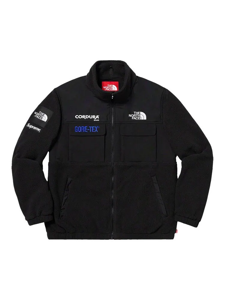 Куртка Supreme x The North Face Expedition Fleece Jacket — изображение 1 из 3, черный