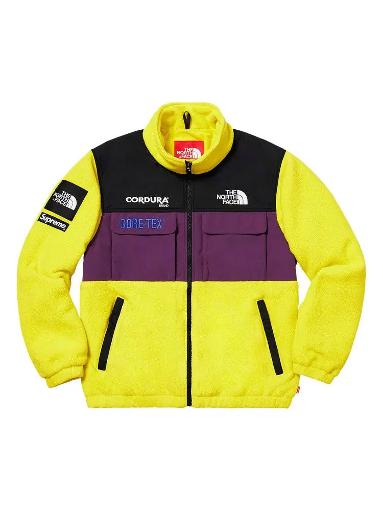 Куртка Supreme x The North Face Expedition Fleece — изображение 1 из 3, сера