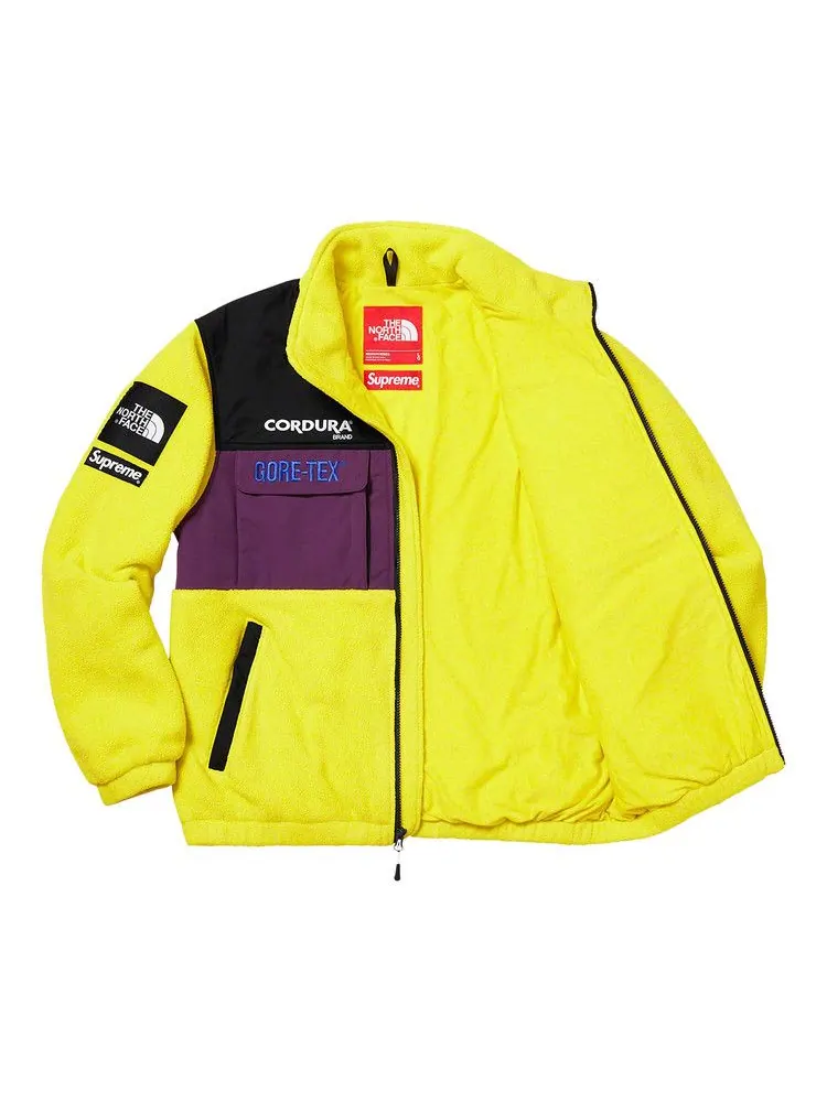 Куртка Supreme x The North Face Expedition Fleece — изображение 3 из 3, сера