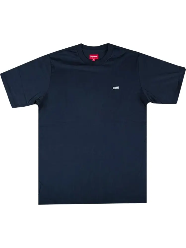 Футболка Supreme Reflective Small Box T-Shirt 'Navy' — изображение 1 из 1, синий