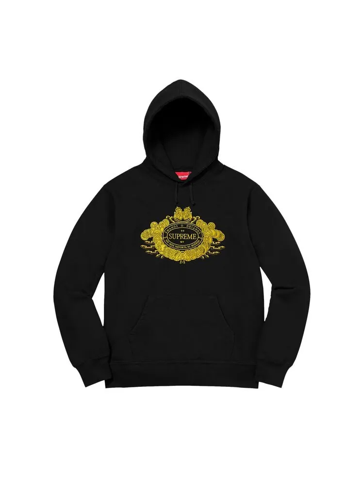 Толстовка Supreme Love Or Hate Hooded Sweatshirt Black — изображение 1 из 1, черный