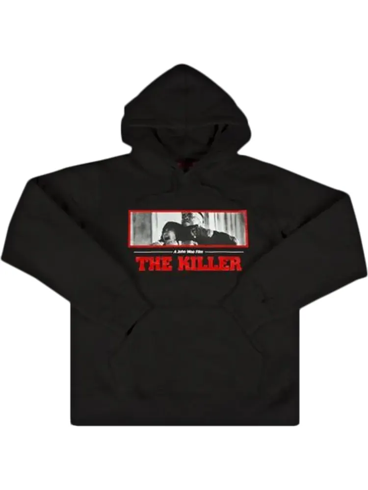 Толстовка Supreme x The Killer Hooded Sweatshirt 'Black' — изображение 1 из 1, черный
