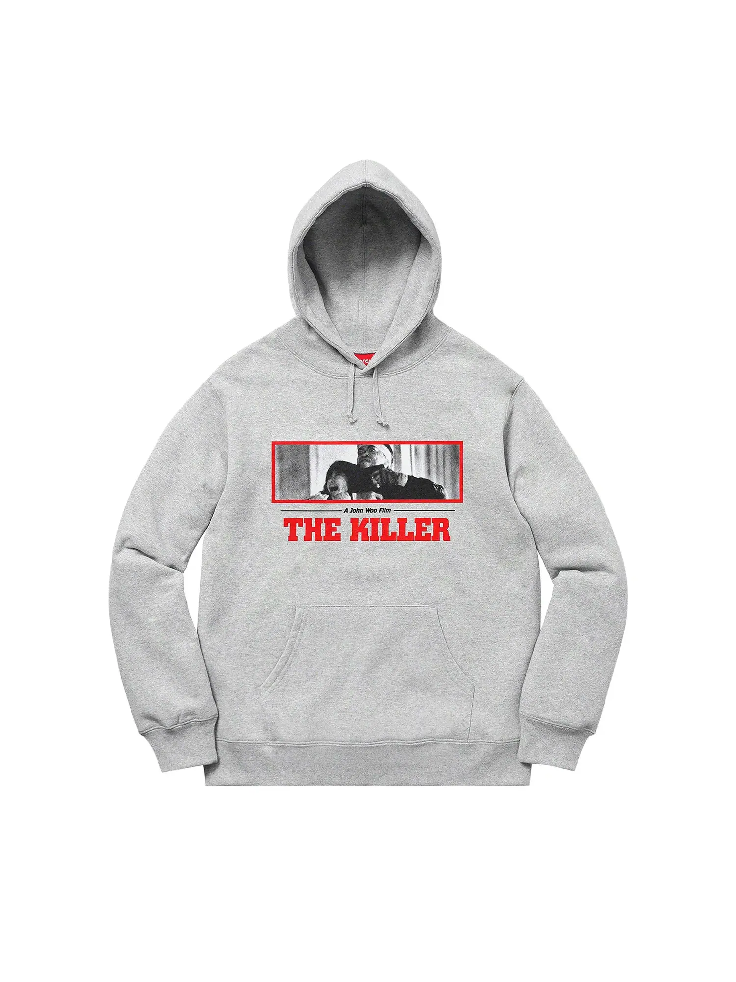 Толстовка Supreme The Killer с капюшоном — изображение 1 из 2, серый