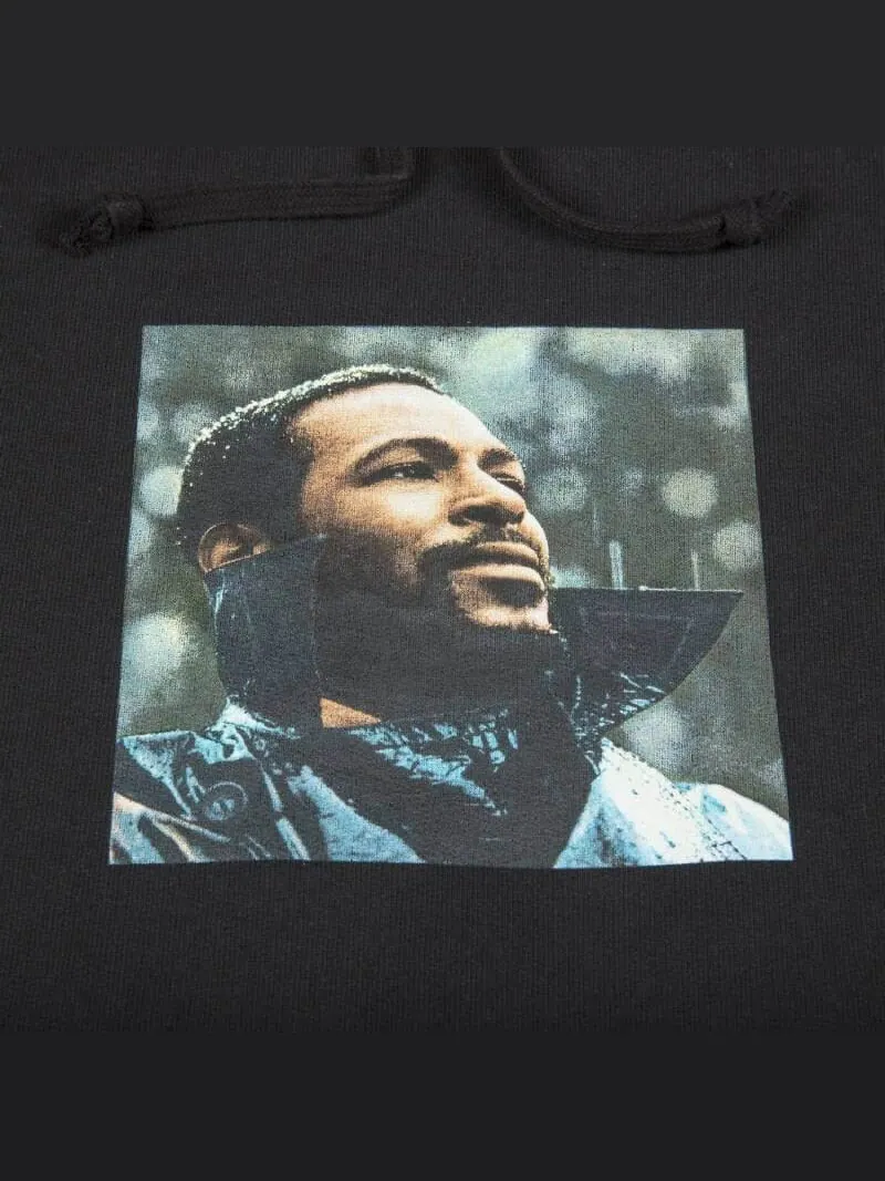Худи Supreme Marvin Gaye — изображение 2 из 2, черный