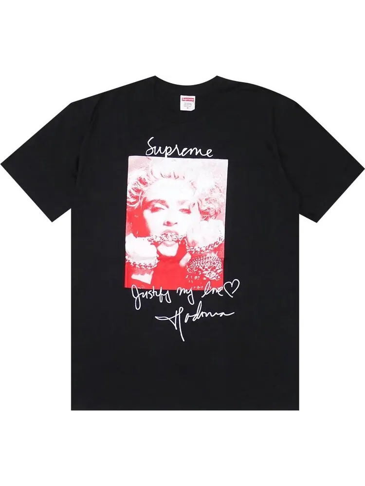 Футболка Supreme Madonna T-Shirt 'Black' — изображение 1 из 2, черный