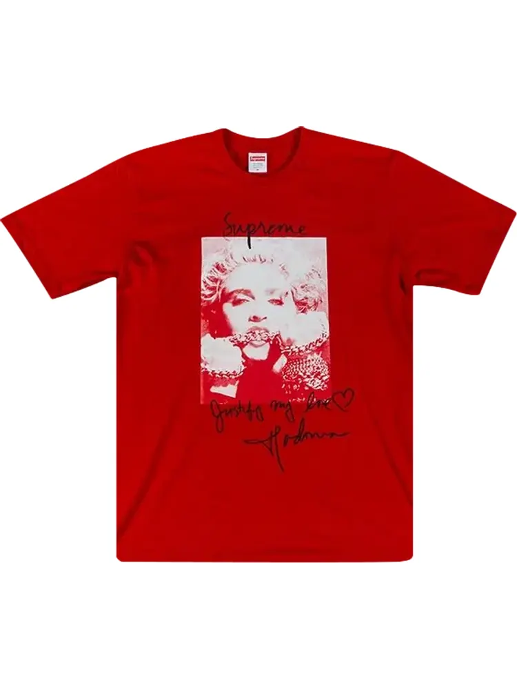 Футболка Supreme Madonna T-Shirt 'Red' — изображение 1 из 1, красный