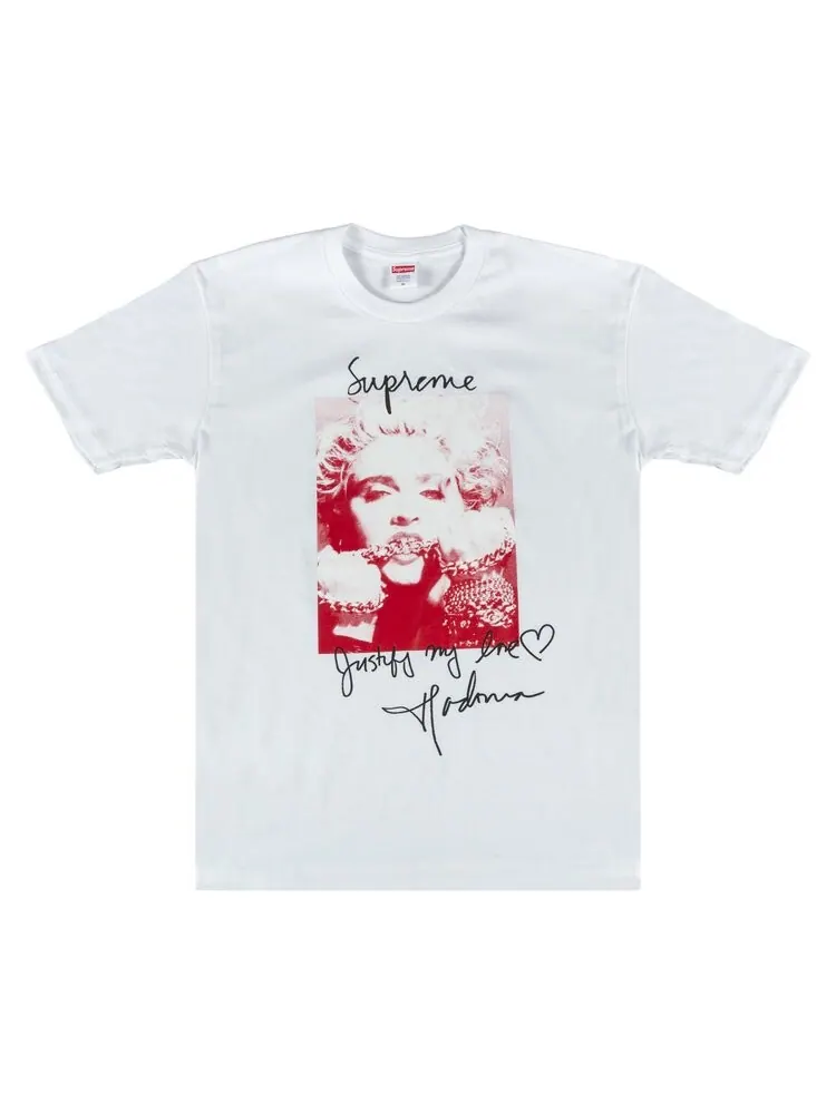 Футболка Supreme Madonna T-Shirt 'White' — изображение 1 из 2, белый