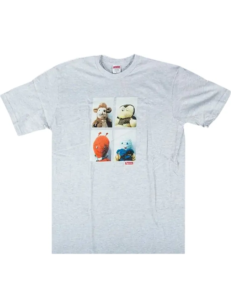 Футболка Supreme Mike Kelley Ahh...Youth! T-Shirt 'Ash Grey' — изображение 1 из 1, серый