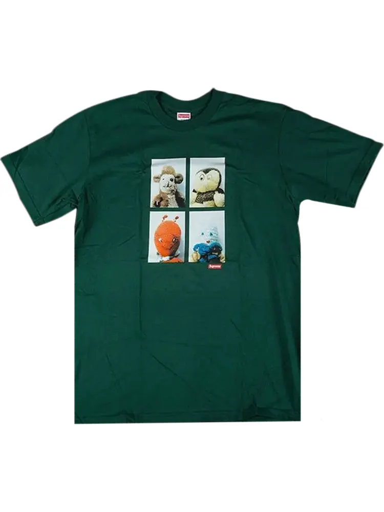 Футболка Supreme Mike Kelley Ahh...Youth! T-Shirt 'Dark Green' — изображение 1 из 1, зеленый