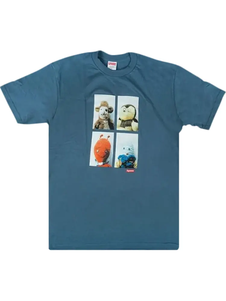 Футболка Supreme Mike Kelley Ahh...Youth! T-Shirt 'Slate' — изображение 1 из 1, синий