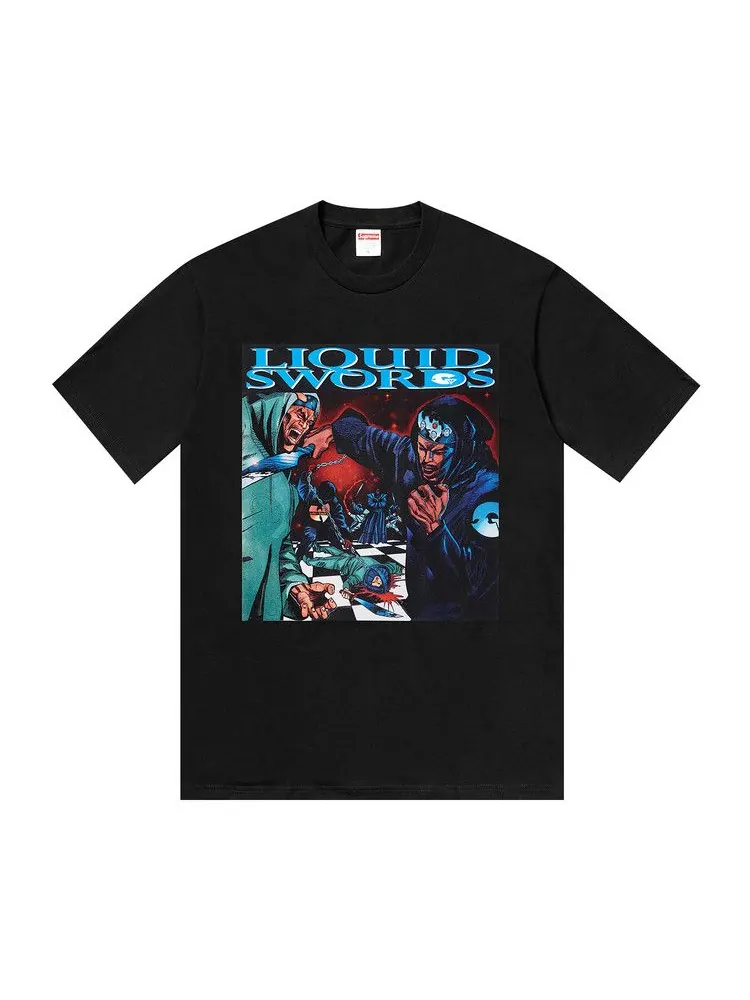 Футболка Supreme Liquid Swords T-Shirt — изображение 1 из 2, черный