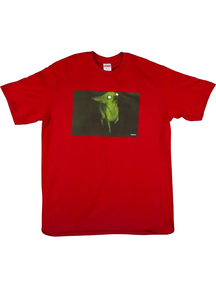 Футболка Supreme Chris Cunningam Chihuahua T-Shirt 'Red' — изображение 1 из 1, красный