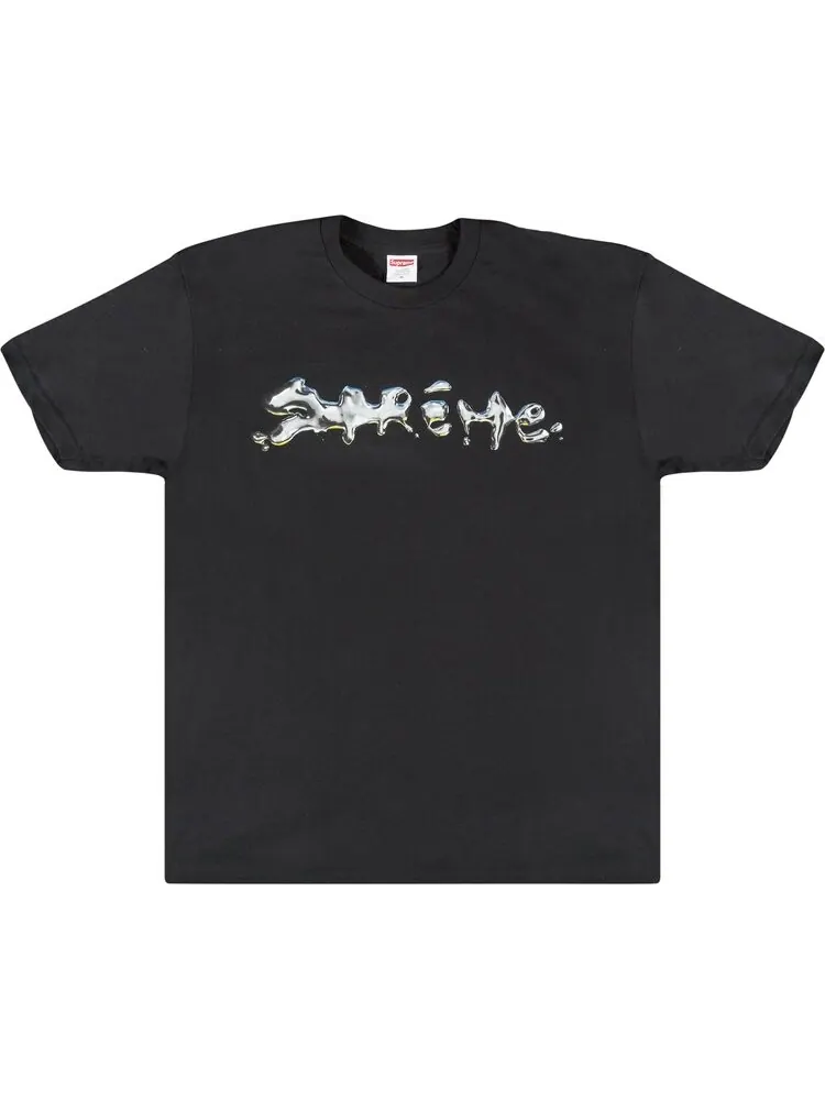 Футболка Supreme Liquid T-Shirt 'Black' — изображение 1 из 2, черный
