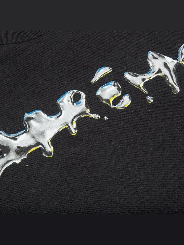 Футболка Supreme Liquid T-Shirt 'Black' — изображение 2 из 2, черный
