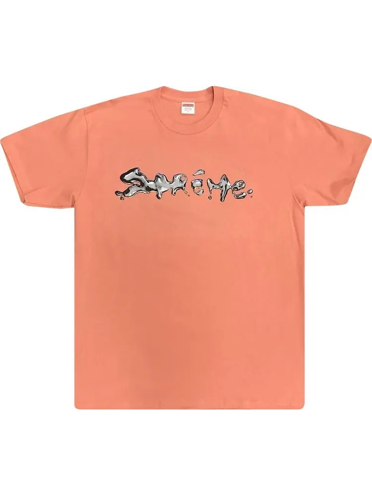 Футболка Supreme Liquid Tee 'Terra Cotta' — изображение 1 из 1, оранжевый