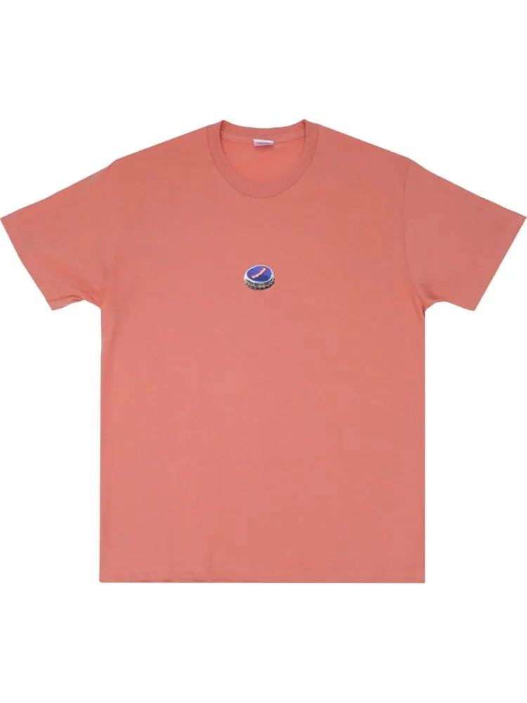 Футболка Supreme Bottle Cap Tee 'Terra Cotta' — изображение 1 из 1, оранжевый