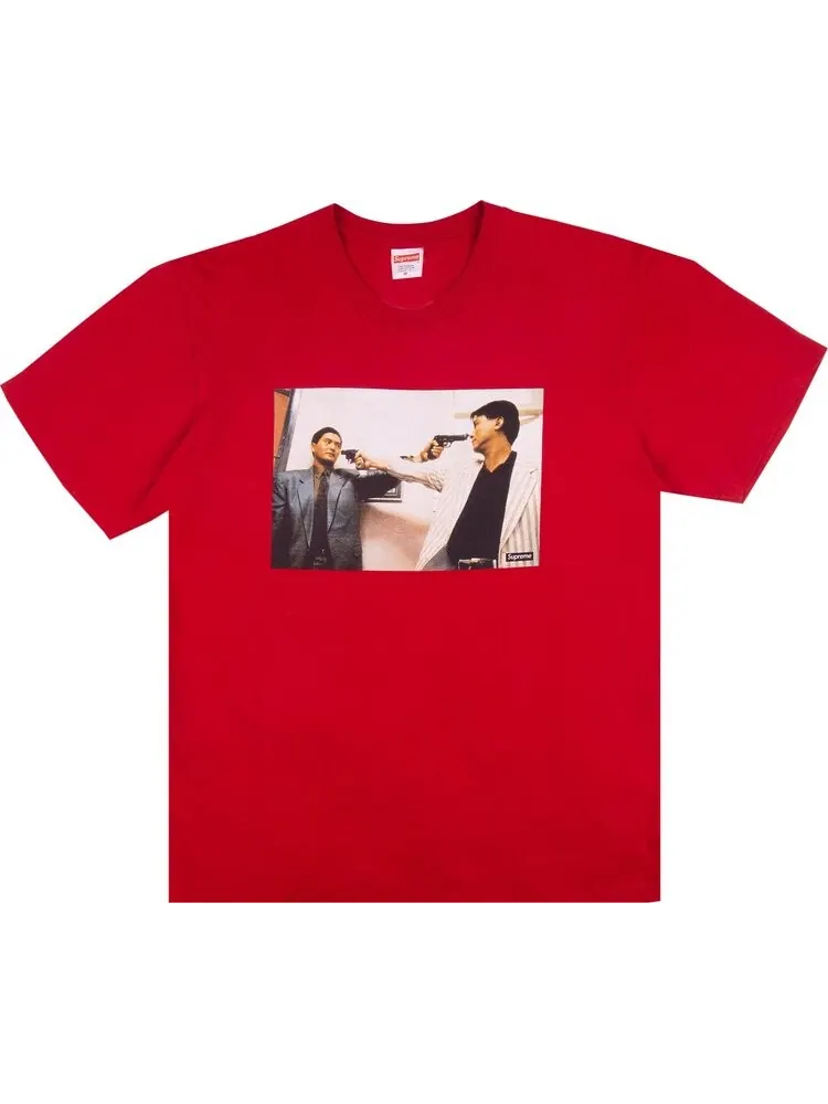 Футболка Supreme The Killer Trust Tee 'Red' — изображение 1 из 1, красный