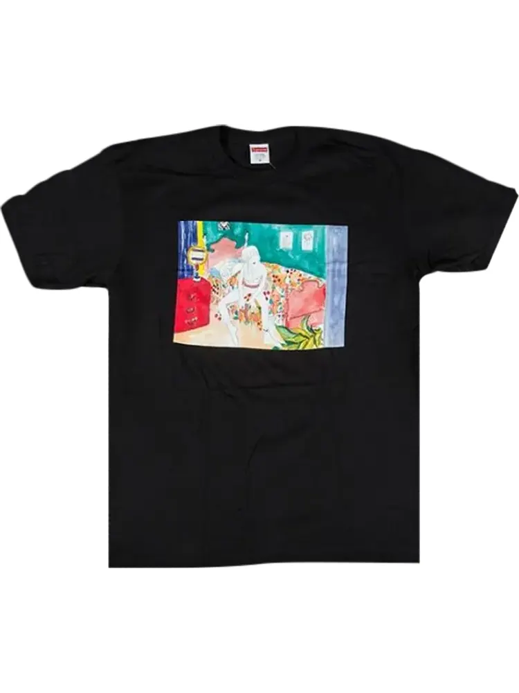 Футболка Supreme Bedroom T-Shirt 'Black' — изображение 1 из 1, черный