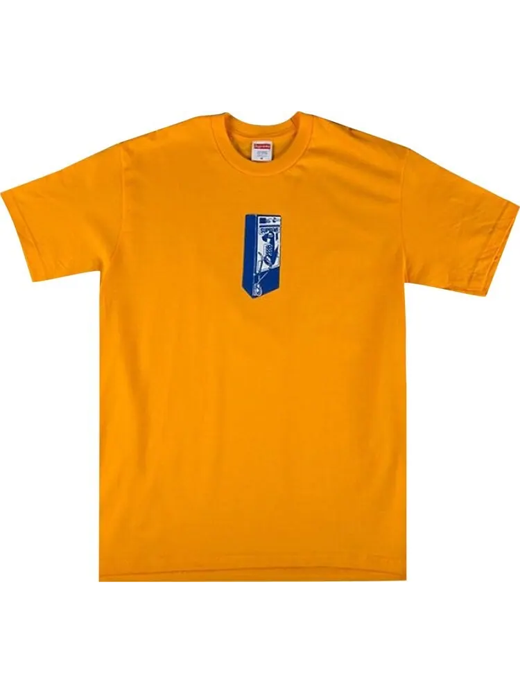 Футболка Supreme Payphone Tee 'Bright Orange' — изображение 1 из 1, оранжевый