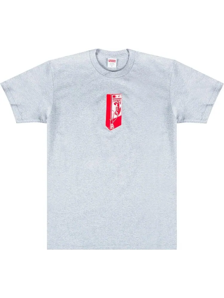 Футболка Supreme Payphone Tee 'Heather Grey' — изображение 1 из 1, серый