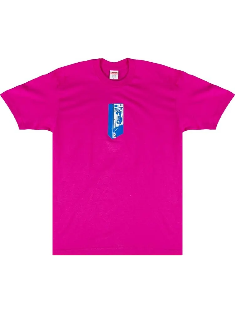 Футболка Supreme Payphone T-Shirt 'Pink' — изображение 1 из 1, розовый