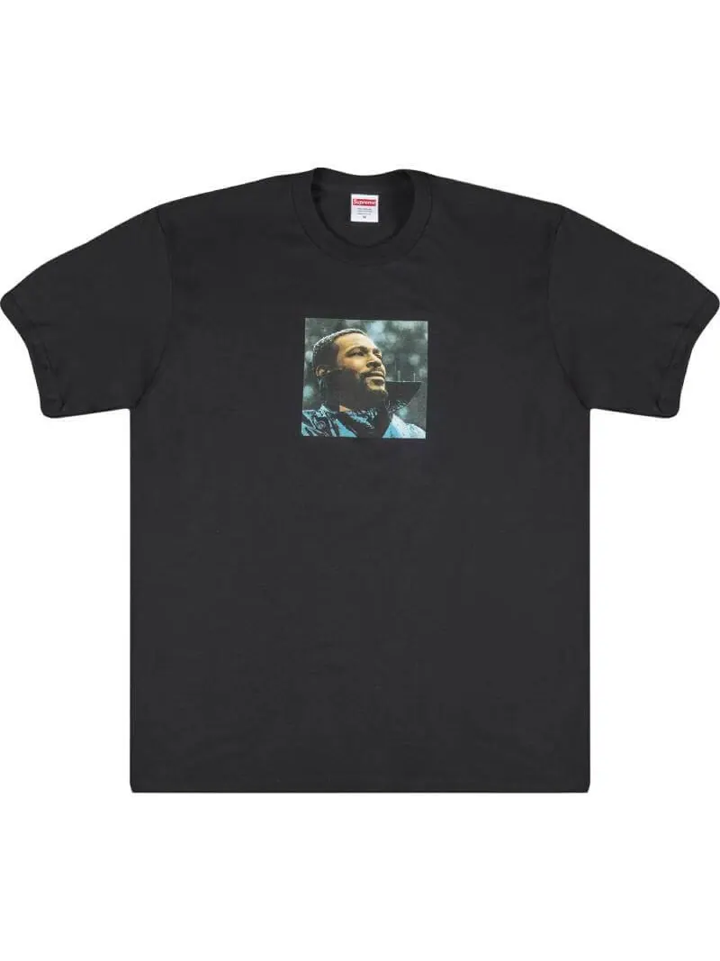 Футболка Supreme Marvin Gaye — изображение 1 из 3, черный